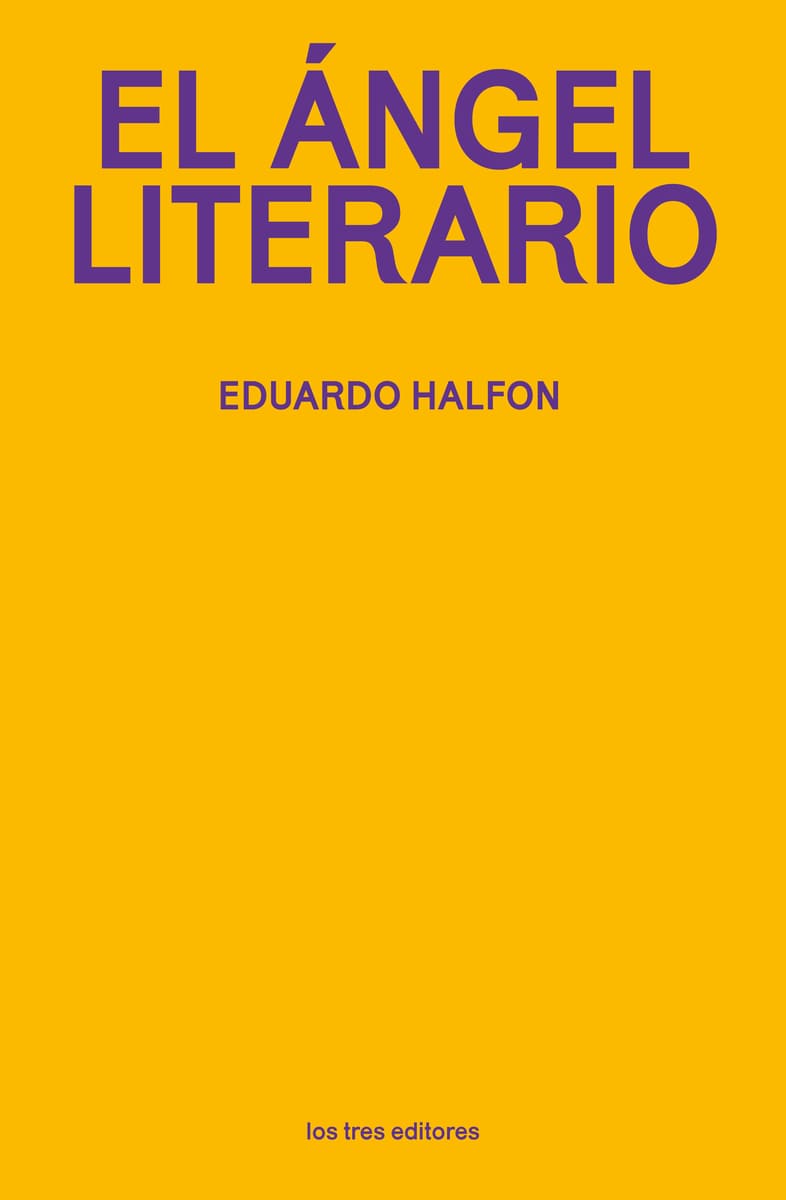 Portada de El ángel literario