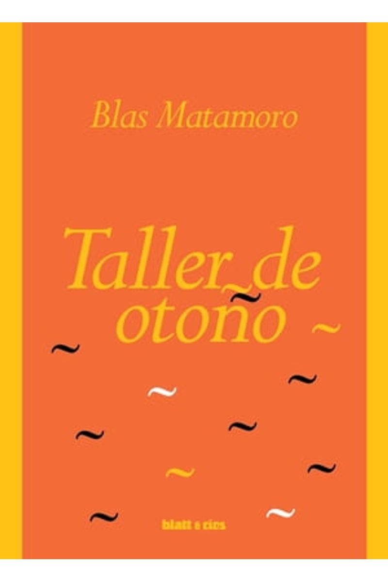 Portada de Taller de Otoño